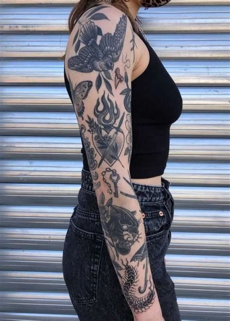 patchwork tattoo|full sleeve tattoo patches.